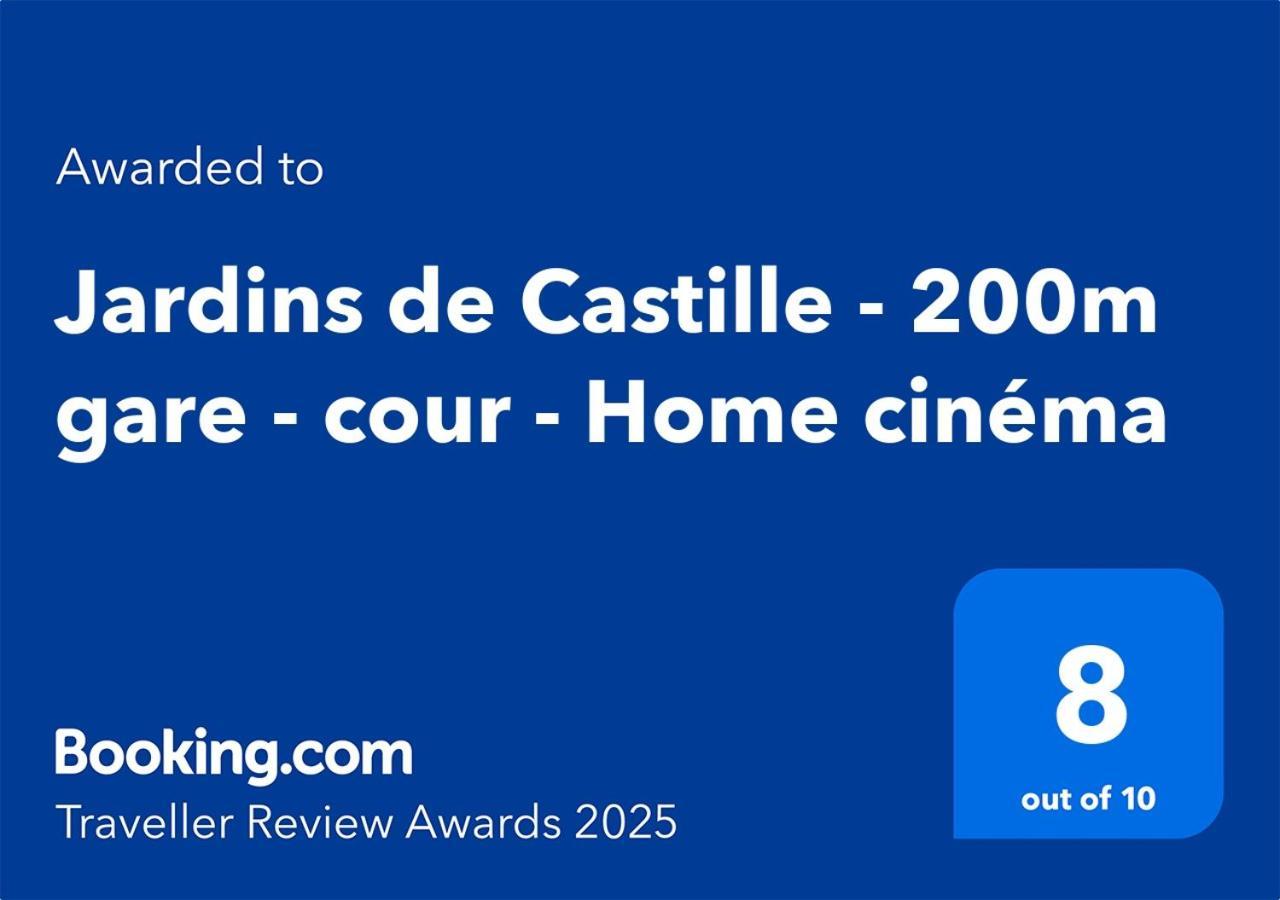 Jardins De Castille - 200M De La Gare - Home Cinema 阿棉 外观 照片